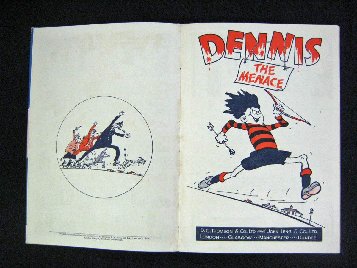 DENNIS THE MENACE, [1956] Annual, 4to, orig cl bkd pict bds - Image 3 of 4