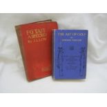 JOHN L LOWE: F G TAIT: A RECORD, BEING HIS LIFE LETTERS AND GOLFING DIARY, circa 1900, orig cl gt,