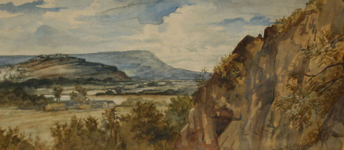 GERTRUDE E OFFORD, (NORWICH ART CIRCLE), SIGNED, PAIR OF WATERCOLOURS, A Heathland Road; A - Image 3 of 3