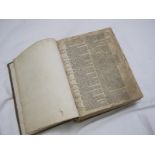 THE BIBLE..., L, C Barker, Geneva Version, 1583 or 1585, Black letter, lacks general ttle & N.T
