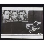 THE BOSTON STRANGLER, Film poster starring Tony Curtis etc, + MURDER IS NO WAY TO TREAT A LADY, Film