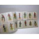 IMPERIAL TOBACCO CO OF CANADA LTD Cigarette Card Sets:  REGIMENTAL UNIFORMS OF CANADA (Silk),