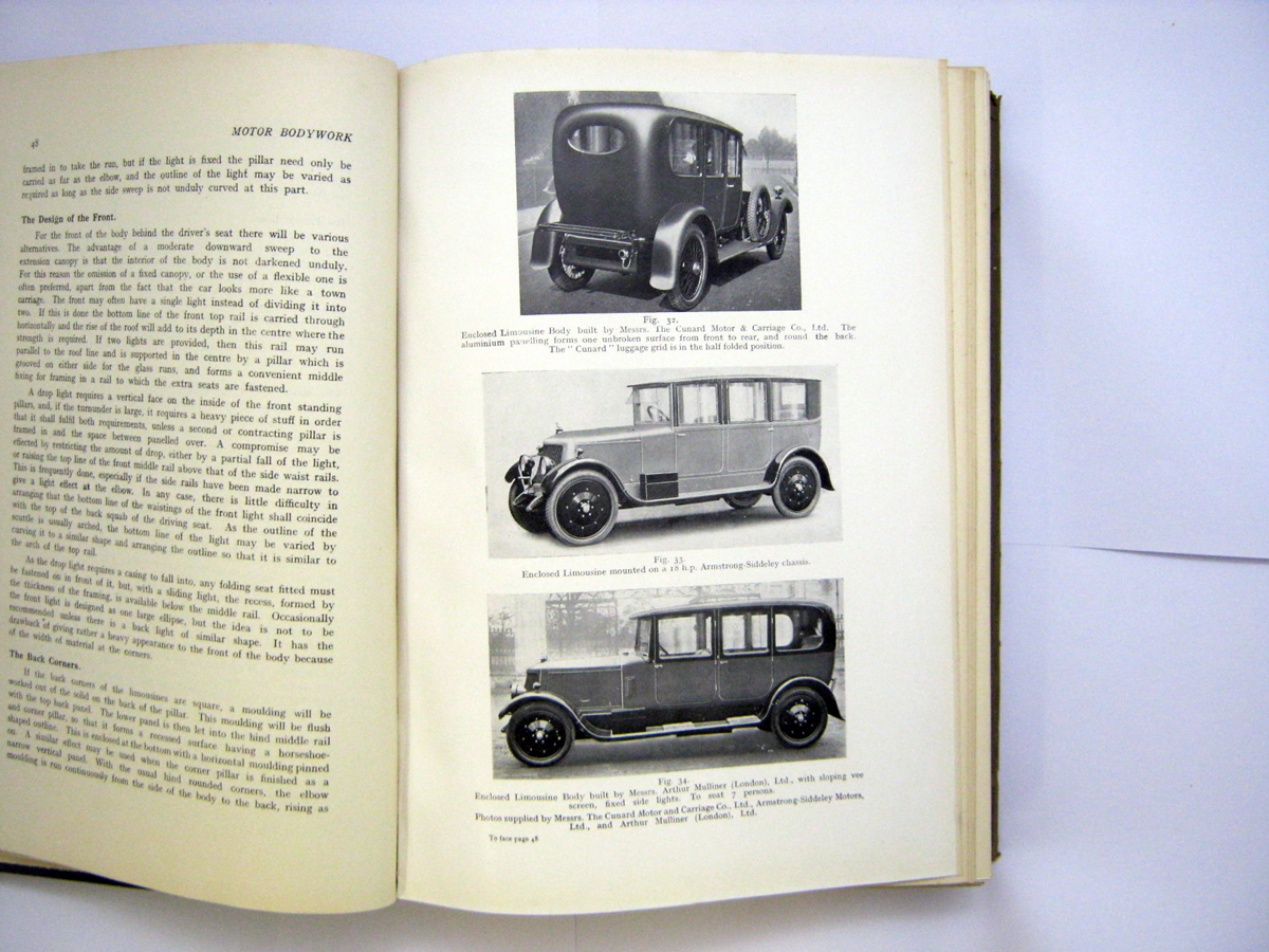 A HERBERT J BUTLER: MOTOR BODYWORK THE DESIGN AND CONSTRUCTION OF PRIVATE COMMERCIAL AND PASSENGER - Image 6 of 6