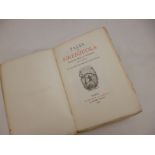AGNOLO FIRENZUOLA: TALES OF FIRENZUOLA, Paris, Isidore Liseux, 1889, 1st English translation, orig