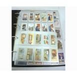 An album assorted cigarette card sets including Ogdens POULTRY REARING AND MANAGEMENT FIRST