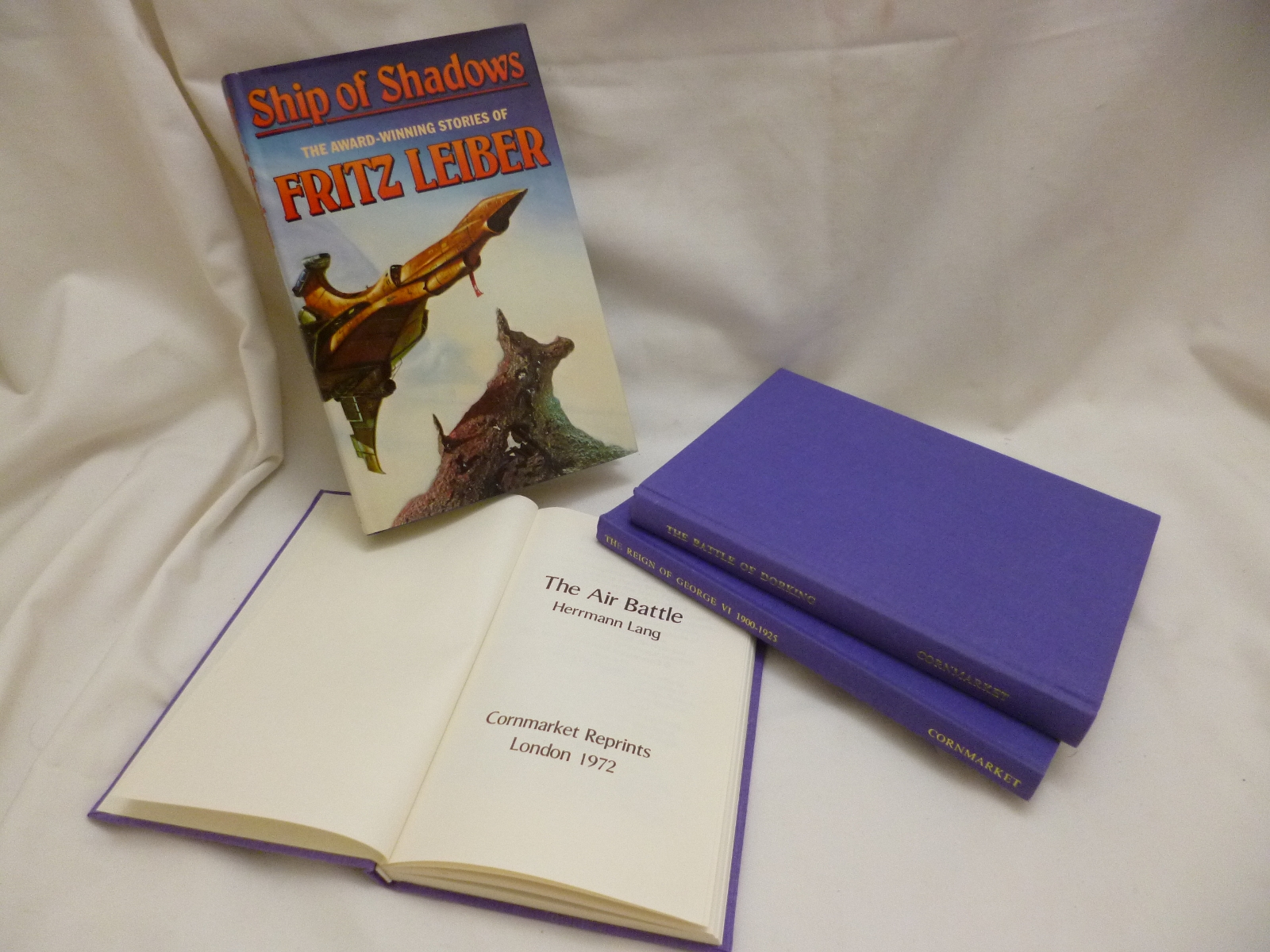 FRITZ LEIBER: SHIP OF SHADOWS, L 1979 (500), 1st edn, numbered and sigd, orig cl, d/w + ANON: THE