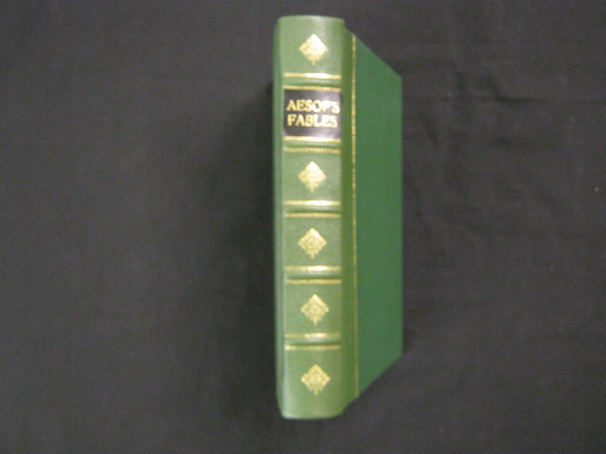 AESOP: AESOP'S FABLES, ill A Rackham, 1912, 1st trade edn, 13 col'd plts as list, rebnd, qtr mor gt, - Image 3 of 6