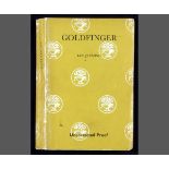 IAN FLEMING: GOLDFINGER, 1959, uncorrected proof, orig wraps