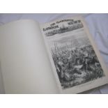 THE ILLUSTRATED LONDON NEWS, January - July 1871 vol 58, July - December 1877 vol 71, each rebnd cl,