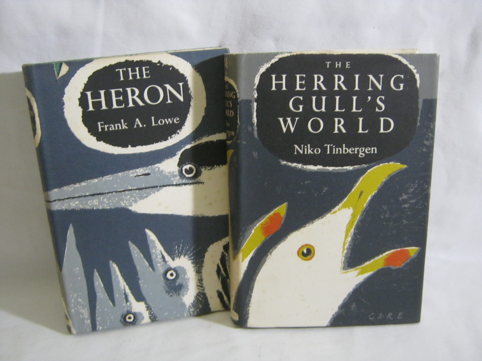 NIKO TINBERGEN: THE HERRING GULL'S WORLD, 1953, 1st edn, New Naturalist Monograph No 9, orig cl