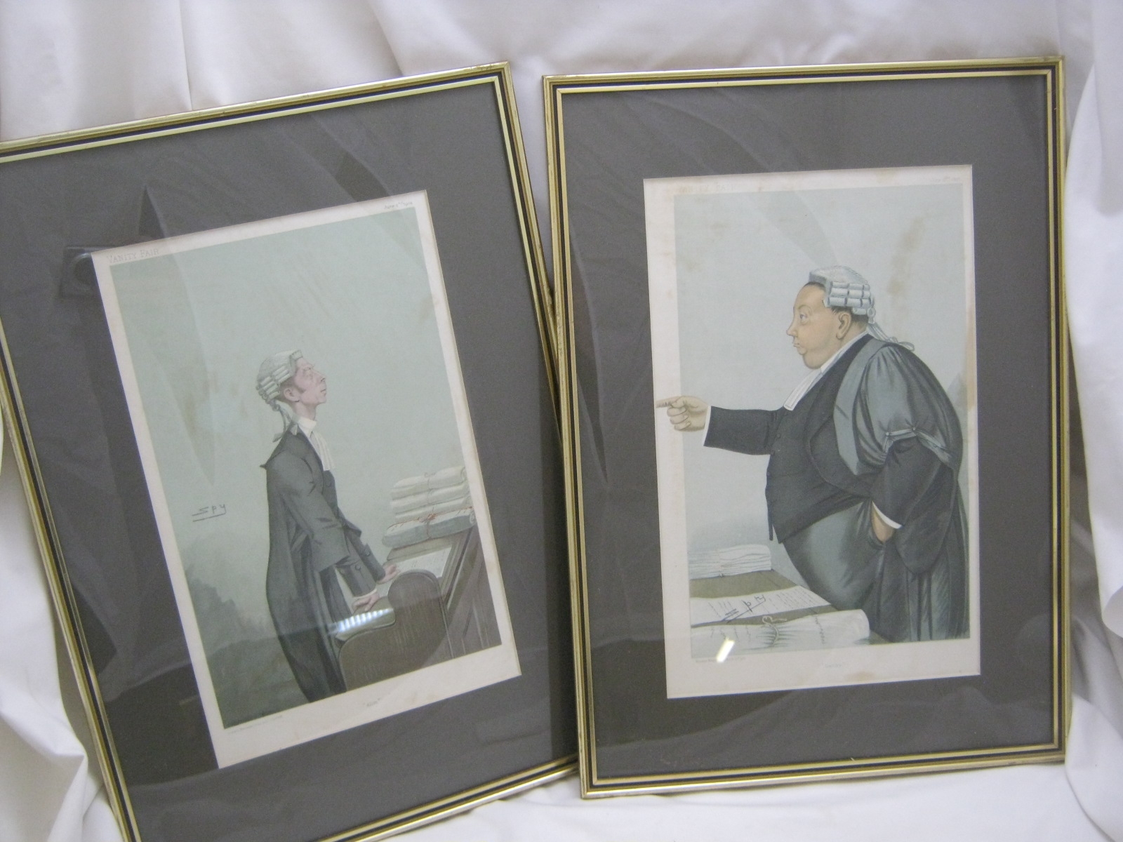 Six Vanity Fair col'd litho prints, Judges and Barristers, all f/g (6)