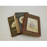 BEATRIX POTTER: 3 ttls: THE TALE OF SQUIRREL NUTKIN, 1903, 1st edn, 27 col'd plts as called for,