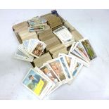 One box: assorted cigarette card sets and part-sets including Wills, Churchman, John Player etc etc