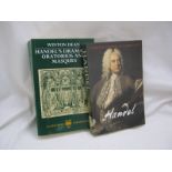 WINTON DEAN: HANDEL'S DRAMATIC ORATORIOS AND MASQUES, 1990, 1st paperback edn, 2 fdg plts compl,