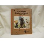 FRANK HART: ANDREW BOGIE AND JACK, THREE DOGS, L, Blackie [1919], 8 col'd plts, 4to, orig cl bkd