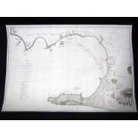 J CLEAVERS: A CHART OF THE BAY OF GIBRALTAR INCLUDING A SMALL PLAN OF THAT FORTRESS WITH THE