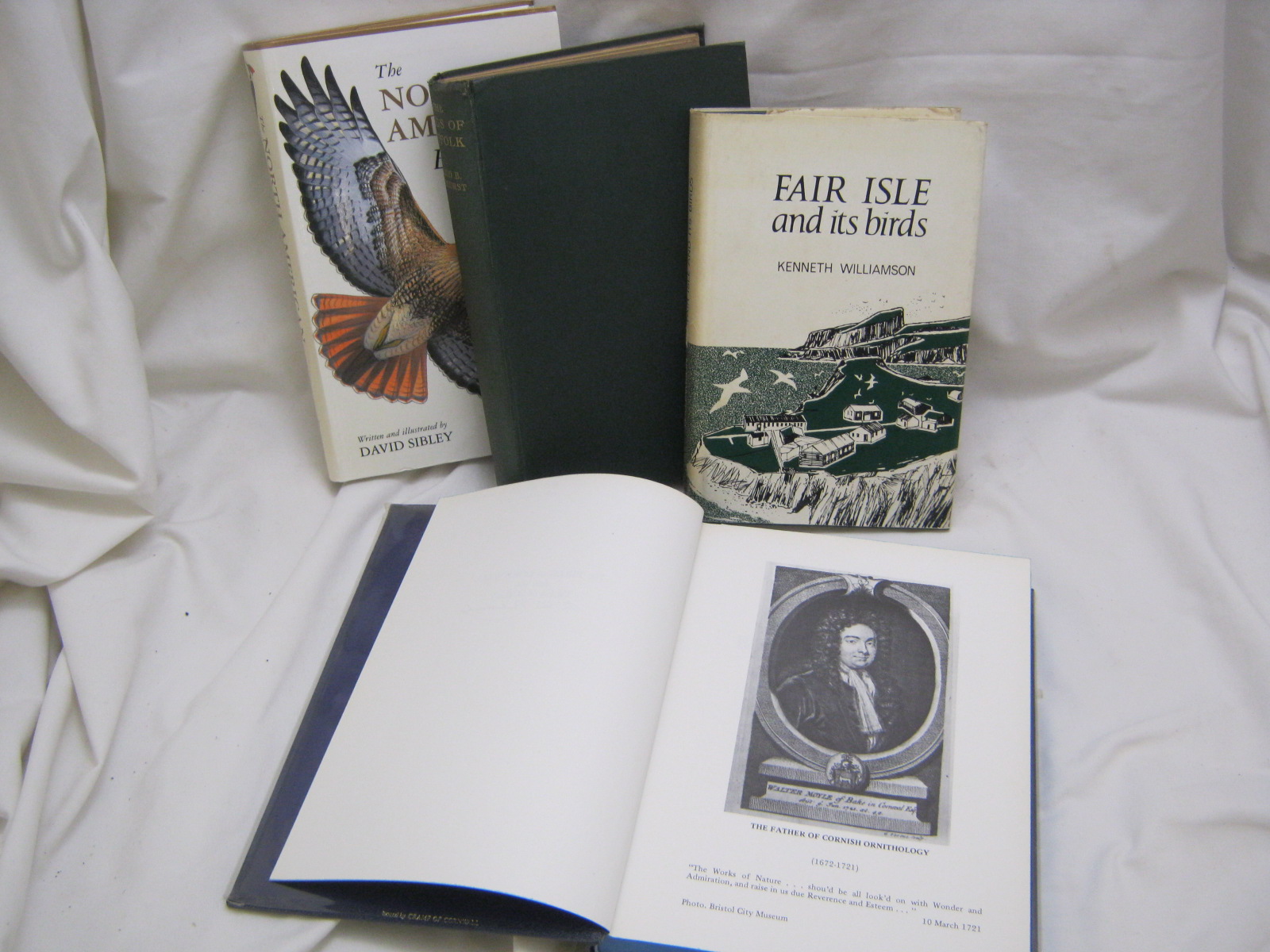 KENNETH WILLIAMSON: FAIR ISLE AND ITS BIRDS, 1965, 1st edn, orig cl gt, d/w + CLAUD B TICEHURST: