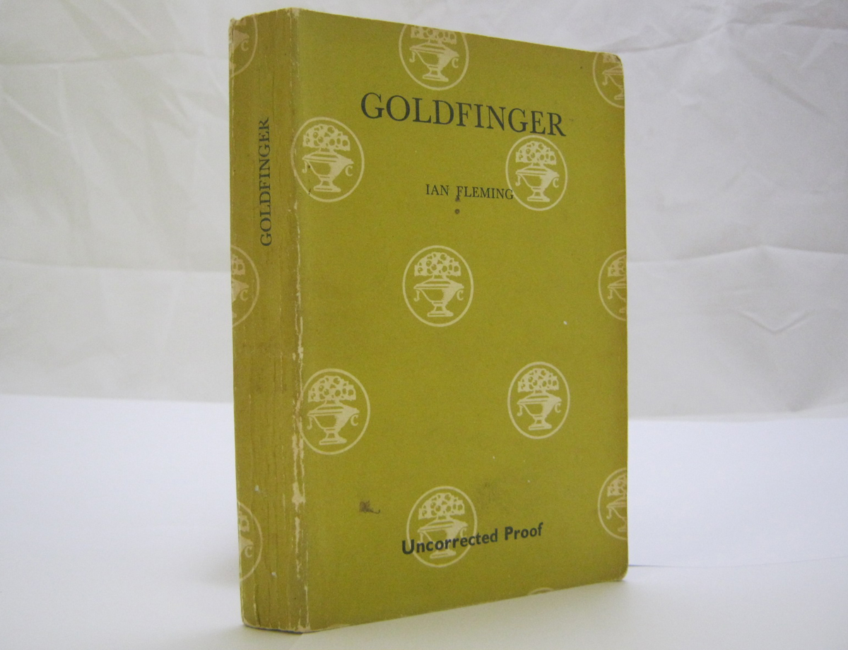 IAN FLEMING: GOLDFINGER, 1959, uncorrected proof, orig wraps - Image 2 of 4