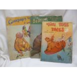 MARTEN TOONDER: TOM PUSS TALES, L, Birn Bros [1948], 1st edn, 16 col'd plts, 4to, orig cl bkd pict