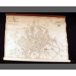 J DALLINGER: PLAN OF THE CITY OF NORWICH SURVEYED BY W S MILLARD AND JOS MANNING, engrvd large scale