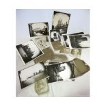 Three boxes: Collection 50+ circa late 19th Century photographic glass negatives of Great Yarmouth