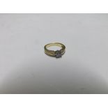 Hallmarked 18ct Gold single stone Diamond Ring of approximately 1/4 ct