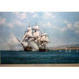 MONTAGUE DAWSON, SIGNED IN PENCIL TO MARGIN, ARTISTS COLOURED PROOF, PUBLISHED 1972 BY VENTURE