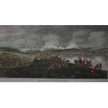 AFTER G M BRIGHTY, ENGRAVED BY I BROWN, ANTIQUE COLOURED ENGRAVING, PUBLISHED 1816,  Battle of