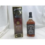 Two x 1 ltr bottles comprising Jack Daniels 1905 Liege Belgium Gold Medal Tennessee Whiskey and Jack
