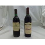 Six bottles including two Correas Malbec 1999 and four bottles of Maitre D?Estournel Bordeaux
