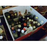 Box of miniature spirits