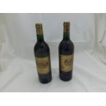 Two bottles of Ch Batailley Grand Cru Classe Pauillac 1993