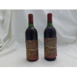 Five bottles comprising four Cuvee Des Fleurs 1992 and one Chablis Domaine St Louis vintage unknown