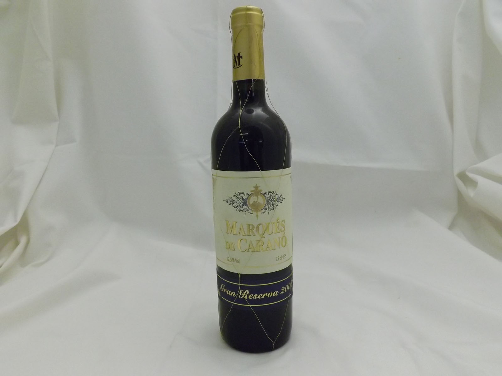 Single bottle Marques de Carano 2002