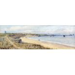 CHARLES HARMONY HARRISON, SIGNED AND DATED 1885 LOWER LEFT, WATERCOLOUR, Great Yarmouth Coastline, 7