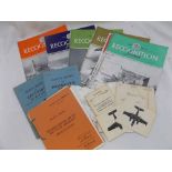 One box: large quantity aircraft recognition cards circa 1950s + approx 25 Joint Services and