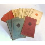 THE BULLETIN (BRITISH MODEL SOLDIER SOCIETY), 1952-1967, 72 iss, each orig ptd wraps (72)