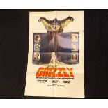 GRIZZLY - EIGHTEEN FEET OF GUT CRUNCHING MAN EATING TERROR!, Film Poster, US one sheet, starring