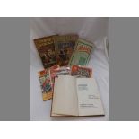 One box: HOBBIES HANDBOOK, 1935, 1938, 1940, 1942, 1950, 1955, ea orig wraps + HOBBIES, THE