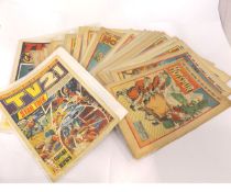 A BOX: ASSORTED COMICS, THE HOTSPUR, 1953-57, 30+ iss + various others