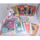 Approx 40 circa 1960s pop sheet music pict covers inc ""Elvis Presley - There Goes My Everything"" +