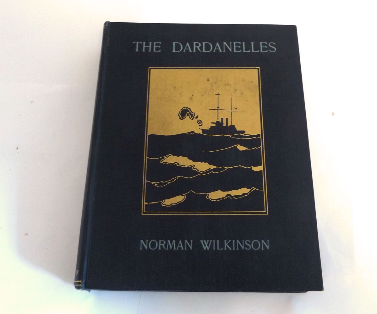 NORMAN WILKINSON: THE DARDANELLES COLOUR SKETCHES FROM GALLIPOLI, L, 1915 1st edn, col'd frontis +