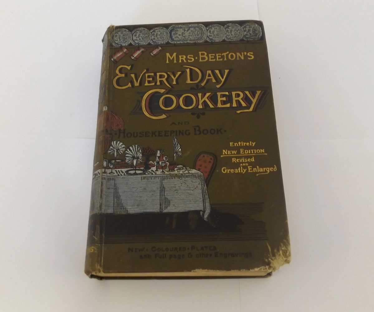 ISABELLA BEETON: BEETON'S EVERYDAY COOKERY AND HOUSEKEEPING BOOK... circa 1890, fdg col'd