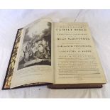 THE UNIVERSAL FAMILY BIBLE …., Ed  James Cookson, L 1784, 53 engrd plts, folio, old decor blind stpd