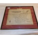 J TALLIS (pub): TURKEY IN EUROPE, engrd hand col'd map, circa 1848, approx 8 1/2" x 12 1/4" f/g