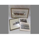 One box: assorted Great Yarmouth and environs prints and engravings