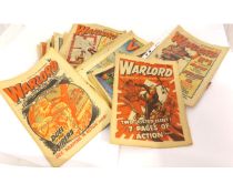 A BOX: WARLORD AND BATTLE COMICS, 1970s-80s, 30+ iss + TIGER AND JAG COMICS, 1969-71, 40+ iss