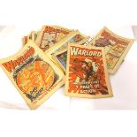 A BOX: WARLORD AND BATTLE COMICS, 1970s-80s, 30+ iss + TIGER AND JAG COMICS, 1969-71, 40+ iss