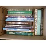 Three boxes: Africa interest including wildlife, hunting and history