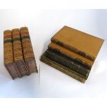 LEOPOLD RANKE: THE HISTORY OF THE POPES..., L, 1866, 3 vols, each vol with engrd port frontis,